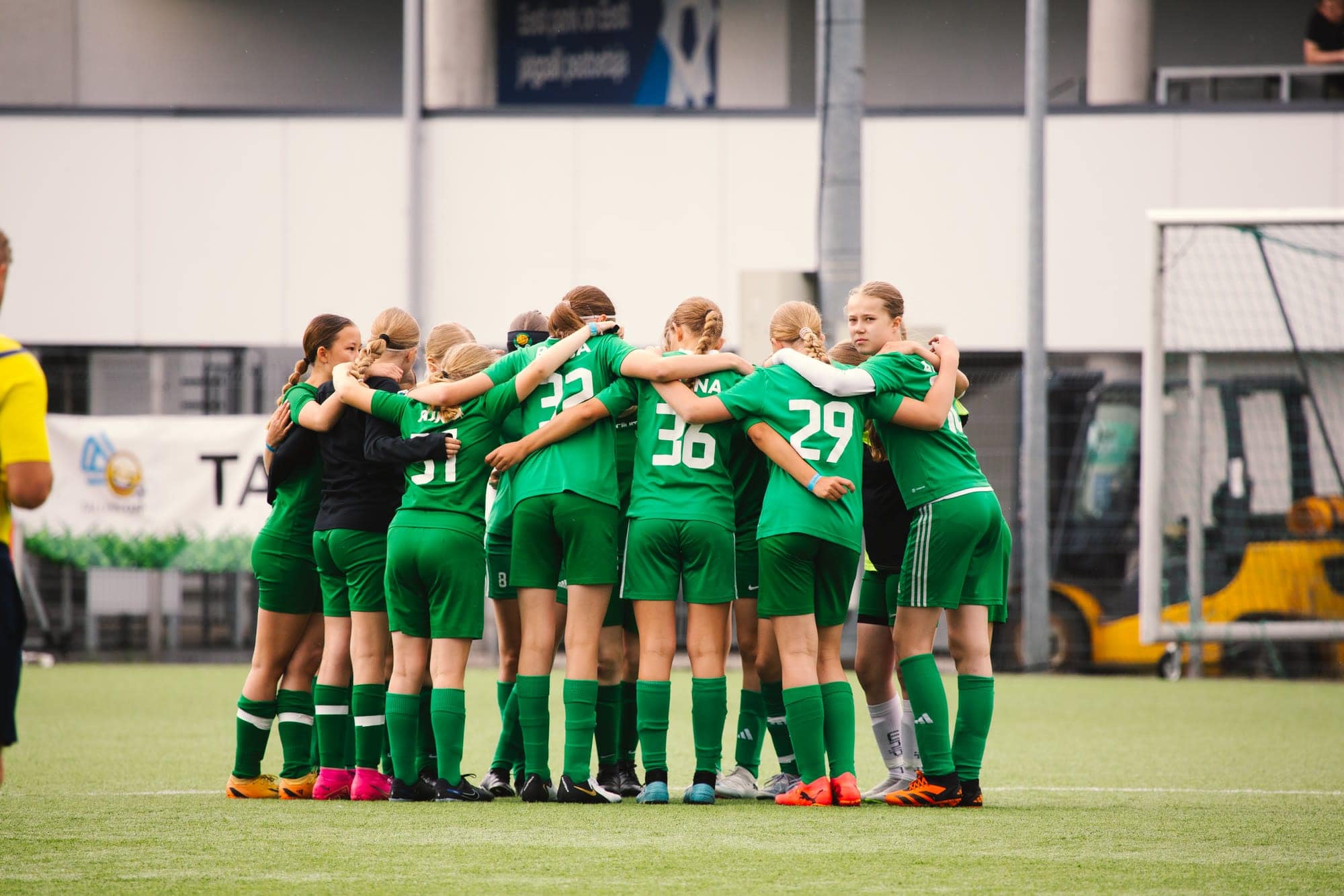The team talk