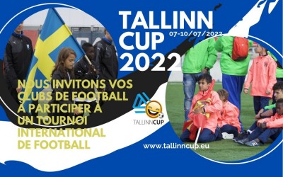 Tallinn Cup - Nous avons lancé la campagne d'accueil pour 2022. Actuellement, nous avons des prix spéciaux pour la réservation anticipée, vous avez la possibilité d'économiser et de participer à la compétition avec des équipes de différents pays....