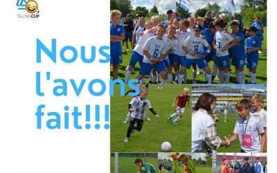 Chers participants! La Tallinn Football Cup est terminée ! La compétition s’achève avec de grands résultats pour toutes les équipes, des prix mémorables et des cadeaux des donateurs!