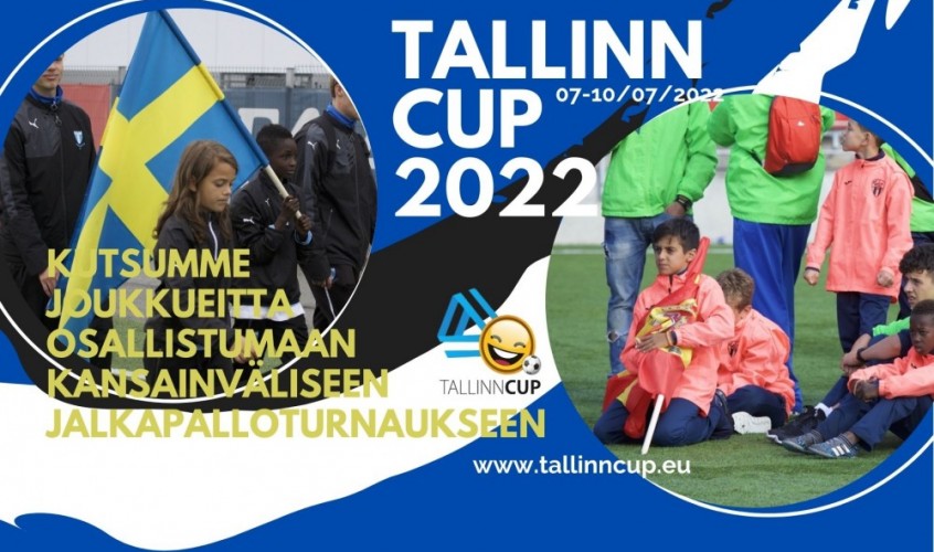 Tallinn Cup - Olemme aloittaneet vuoden 2022 tervetulokampanjan. Nyt meillä on varaushinnat, ja sinulla on mahdollisuus säästää rahaa ja osallistua kilpailuun eri Euroopan maiden joukkueiden kanssa ...