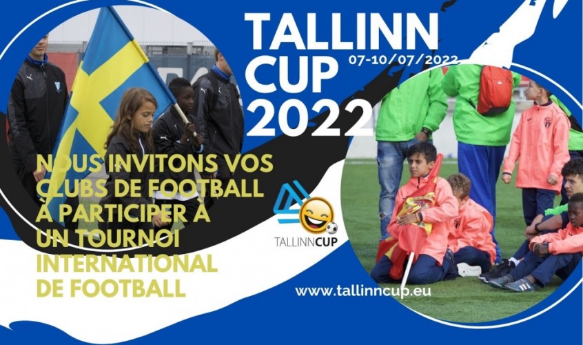 Tallinn Cup - Nous avons lancé la campagne d'accueil pour 2022. Actuellement, nous avons des prix spéciaux pour la réservation anticipée, vous avez la possibilité d'économiser et de participer à la compétition avec des équipes de différents pays....
