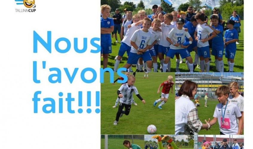 Chers participants! La Tallinn Football Cup est terminée ! La compétition s’achève avec de grands résultats pour toutes les équipes, des prix mémorables et des cadeaux des donateurs!