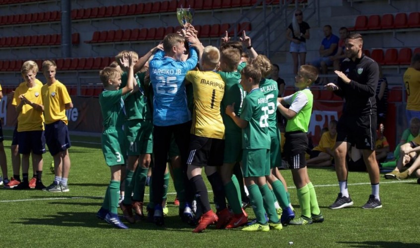 Tallinn Cup 2019 youth football tournament is finishing!! Ten participating countries played 10 sets of prizes in fifth age categories!
